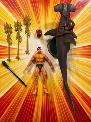 ToyBiz Marvel Legends Showdown NAMOR SUBMARINER & SHARK 3.75" 1:18 2006 Universo Foto 1 de 4