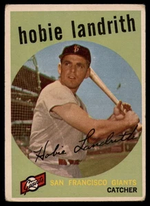 1959 Topps #422 Hobie Landrith VG Very Good Giants  ID: 35023 - Picture 1 of 2