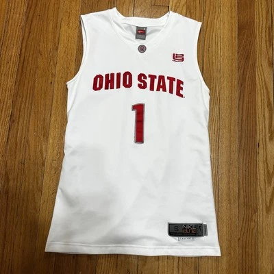 Camiseta deportiva para hombre Ohio State Buckeyes S vintage LeBron James Elite Series baloncesto Foto 1 de 4