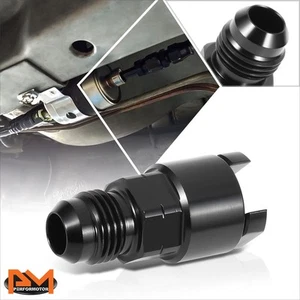 6AN Male to 3/8" Female AL-Alloy Straight Fuel Line EFI Adapter Fitting 1500PSI - Picture 1 of 5