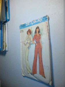 Simplicity 7310 Misses' Jumpsuit Pattern Size 6 & 8 - Picture 1 of 1