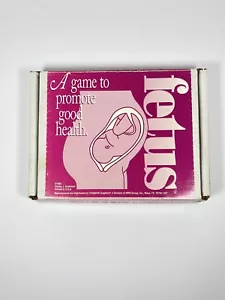 VERY RARE VINTAGE FETUS BOARD GAME 1985 Shirley Anderson Baby Child Pregnancy - Picture 1 of 13