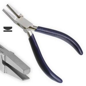 Flat and Halfround Forming Beading Plier For Hobby Craft Jewelry Making Tool 5" - Picture 1 of 2