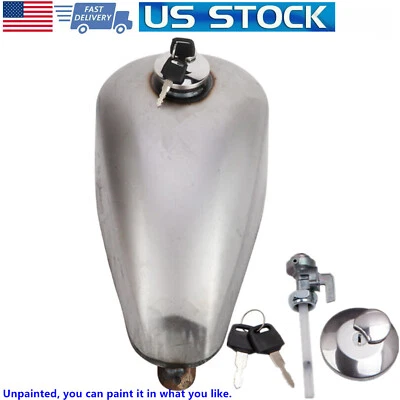 1.5 Gal (5L) Gas Fuel Tank for Harley Sportster Ironhead Bobber 1955-1978 - Image 1 of 4