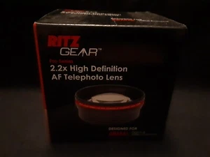 Ritz Gear Pro Series 2.2x High Definition AF Telephoto Lens for 58mm - Picture 1 of 6