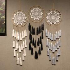 Wall Hanging Feather Handmade Bohemian Macrame Dream Catcher Blanket Tapestry