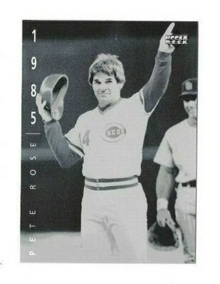 PETE ROSE THE AMERICAN EPIC CINCINNATI REDS 77 UPPER DECK FREE SHIPPING - Image 1 of 2