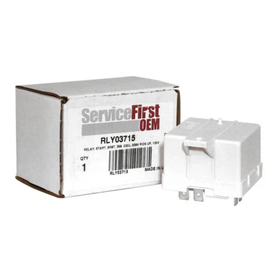 RLY03715 -  START RELAY;  SPST, 35A COIL: 239V PICK UP, 135V DROP OUT - Image 1 of 2