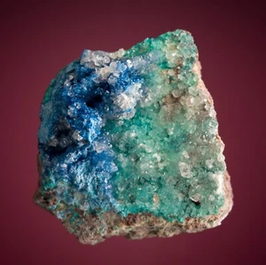 Ajoite con Shattuckita y Calcita Nueva Mina Cornelia, Ajo, Arizona 1604-024 - Imagen 1 de 5