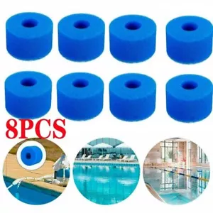 8PCS Foam Spa Hot Tub Filter V1 S1 Washable Bio Sponge Reusable Washable Tools~ - Picture 1 of 10