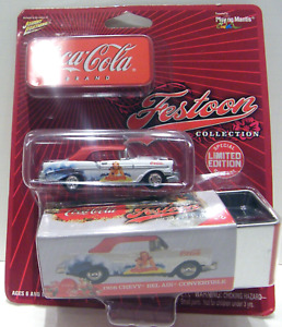 Johnny Lightning Coca-Cola Special LE "Festoon" 1956 Chevy Bel Air Convert, NIP