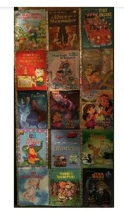 Lot Of 15 Girls & Boys Little Golden Books-Sesame Street, Disney,& Classics(HC) - Picture 1 of 1