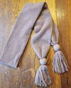Winter Neck SCARF Women’s Knit Soft Acrylic w/Tassels & Fringe - Picture 1 of 7