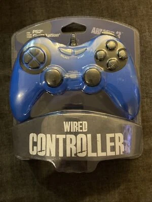Armor3 Blue Wired PS2 Game Controller - PS2 - Image 1 of 2