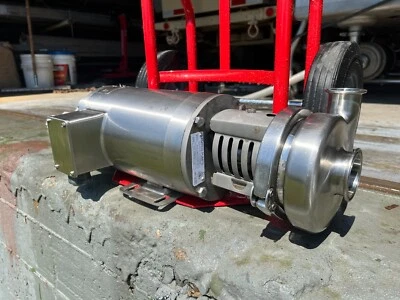 AMPCO Pump  AC214MDG56C-E, Stainless Steel,  1-1/2 hp, 3500 rpm  - Image 1 of 4