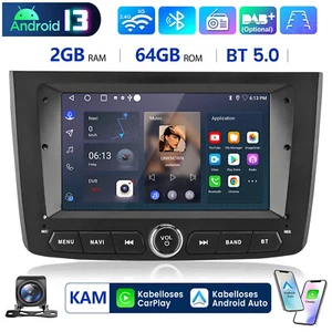 Carplay Für Alfa Romeo Mito 2008-2019 Autoradio GPS WIFI BT DAB+ SWC 2+64GB +KAM - Bild 1 von 18