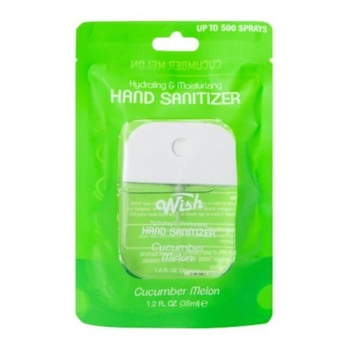 Wish Power Mist Assorted scent Hydrating Hand Sanitizer Spray ,Travel 1.2oz USA - Image 1 of 1