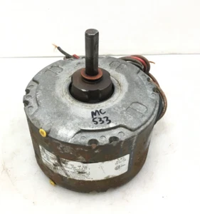 Emerson 1/8 HP 208-230V 1080 RPM Condenser FAN MOTOR K55HXBZK-195  used  #MC533 - Picture 1 of 4