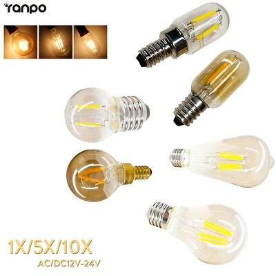 E27 E14 Led Filament Light Bulb 6W 360 4500K Angle Shell Degree 2700K For Home - Image 1 of 4