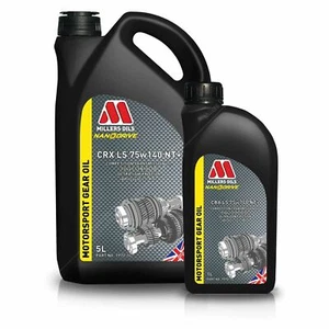 Millers Oils CRX LS 75w140 NT+ Fully Synthetic Competition Transmission Oil - Picture 1 of 14