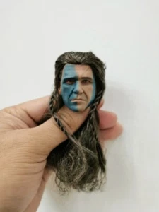 1/6 Braveheart Mel Gibson als Willia Kopf Skulptur für 12" männliche Figur Körper - Bild 1 von 6