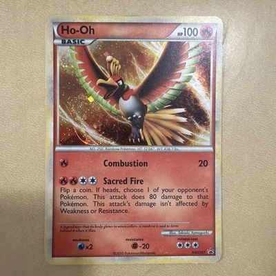Ho-Oh HGSS01 Black Star Promo Cosmos Rare Holo 2010 Pokemon Card - Image 1 of 4