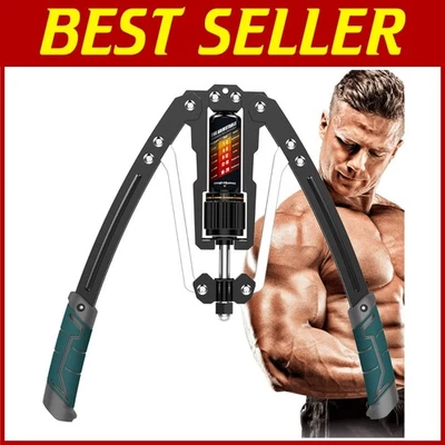 Ejercitador de brazo ajustable - Resistencia 22-440 lb Foto 1 de 4