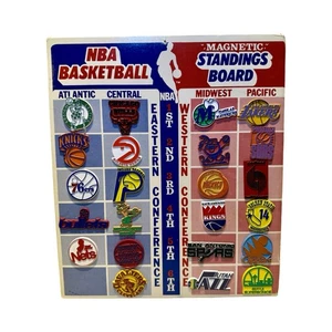 Rara tavola magnetica NBA vintage anni 80 con 23 magneti (COMPLETA) OTTIME CONDIZIONI - Foto 1 di 2