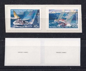 AUSTRALIEN Boote Segelregatta Sydney Hobart Selbstklebend Michel 1441 - 1442 ** - Picture 1 of 1