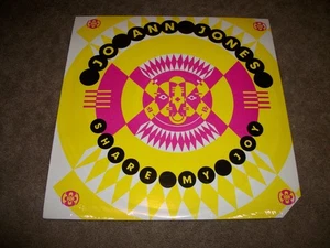 Jo Ann Jones – Share My Joy 12"  ELECTRO FUNK  1989 - SEALED - Picture 1 of 2