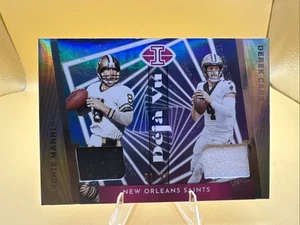 2023 Panini Illusions déjà vu Blue /99 Archie Manning Derek Carr #DV-MC - Picture 1 of 5