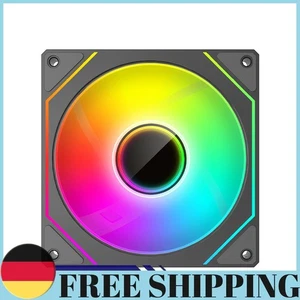 12cm ARGB 5V 3Pin 4 Pin PWM Computer Chassis Fan 800-1800 RPM Reusable - Afbeelding 1 van 18