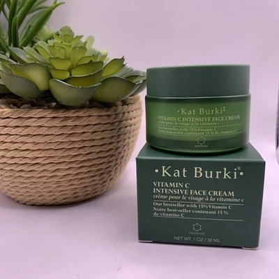 KAT BURKI Vitamin C Intensive Face Cream NEW In Box BRIGHTEN 1oz RV $80 FREESHIP - Image 1 of 3