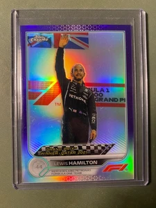 Topps 2022 cromo F1 Lewis Hamilton #220/399 púrpura Gran Premio Qatar Mercedes - Imagen 1 de 2