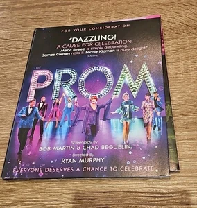 PROM FYC DVD Ryan Murphy Nicole Kidman Meryl Streep 2020 free shipping  - Picture 1 of 3