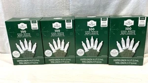 100 COOL WHITE LED MINI LIGHTS (4 Boxes) - Picture 1 of 4