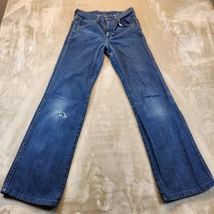 Pantalones de mezclilla Cest Quoi para hombre 28x32 lavado oscuro pierna recta vintage  - Imagen 1 de 19