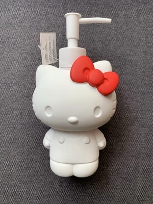 Dispensador de jabón/loción Hello Kitty blanco con lazo rojo - ¡¡RARO!! ¡NUEVO!! Foto 1 de 4