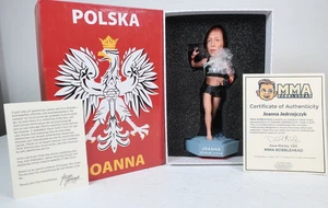 Joanna Jedrzejczyk firmato MMA Bobblehead - Figura autografata - Spedizione veloce - Foto 1 di 8