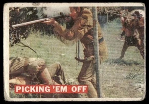 1956 Topps Davy Crockett Orange Back (R712-1) #19 Picking 'Em Off PR - Picture 1 of 2