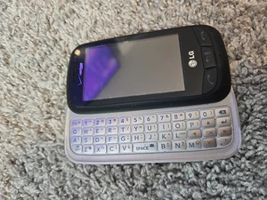 Teléfono celular LG Cosmos LG-VN270 Verizon negro deslizante sin probar - Imagen 1 de 5
