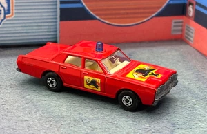 Matchbox Superfast 1-75 Mercury Park Lane Fire Chief Car No. 59 1:73 Scale - Picture 1 of 4