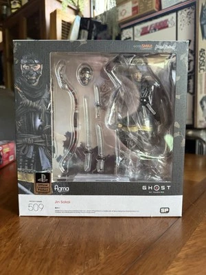 Figura de acción Figma Ghost of Tsushima Jin Sakai 509 Max Factory nueva en caja Foto 1 de 4