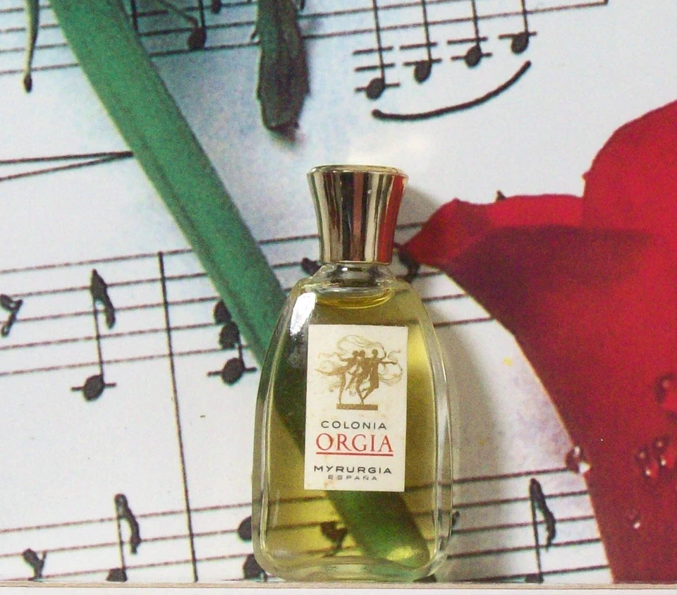 Colonia Orgia Micro Mini 5 ml. Por Myrurgia. Vintage. Sin caja. Foto 1 de 1