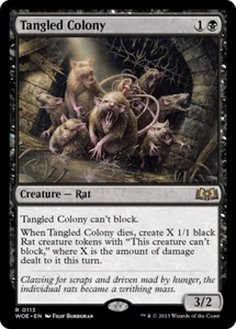 TANGLED COLONY X 1 N/M WILDS OF ELDRAINE MAGIC THE GATHERING - Picture 1 of 1