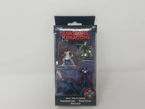 Jada Dungeons & Dragons Drizzt Dragonborn Cleric Human Fighter 4 figure pressofuse - Foto 1 di 7