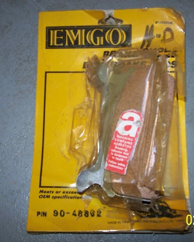 Pastillas de freno nuevas EMGO 90-48862 Harley Davidson Foto 1 de 1