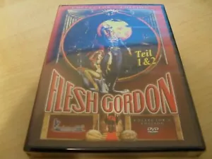 Flesh Gordon Part I and II - Collectors Edition / German DVD RARE - Picture 1 of 2