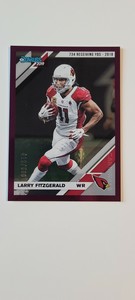2019 Donruss Purple Press Proof /500 #10 Larry Fitzgerald