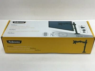 Fellowes Reflex Single Adjustable Monitor Arm Up to 32" Black 8502501 - Image 1 of 2